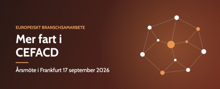 Mer fart i CEFACD – årsmöte i Frankfurt 17 september 2026