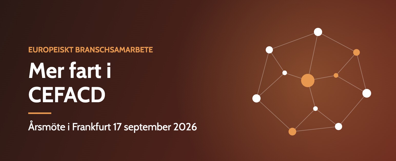 Mer fart i CEFACD – årsmöte i Frankfurt 17 september 2026